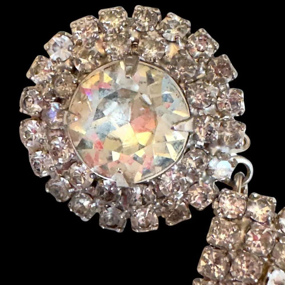 Hobé vintage crystal